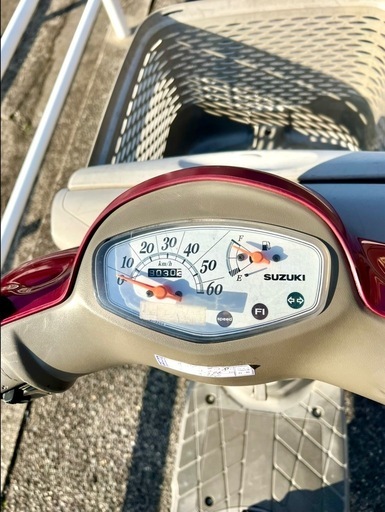 実働 SUZUKI スズキ レッツ4 バスケット  CA43A 原付 50cc スクーター