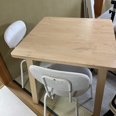 ダイニングテーブル椅子セットの画像