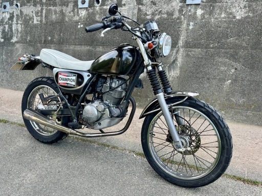 【販売2年超希少車♪自倍24ヶ月付！雰囲気抜群のストリートカスタム♪】ヤマハ ブロンコ 動画有 検）TW FTR ラット トラッカー チョッパー