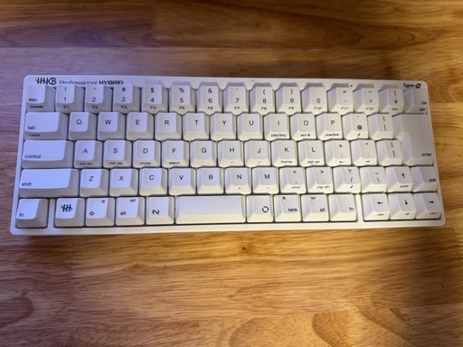 HHKB Professional Hybrid type-s 日本語配列　雪色