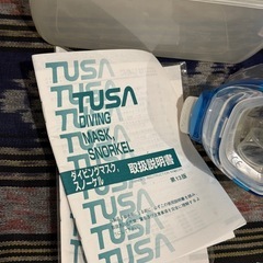 TUSA ダイビング　ゴーグルの画像