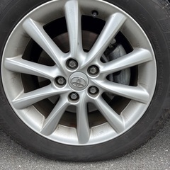 エスティマ　スタッドレスタイヤ　ホイールの画像
