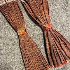 4tトラック　デコトラ　金華山　花かご　サイド　ラウンドカーテン　左右セットの画像