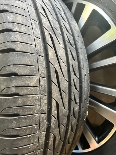 エルグランドE52純正ホイールレグノタイヤ4本セット (4トモ) 神立の