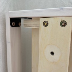 ニトリシングル 脚付きすのこベッドの画像