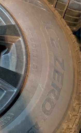 2023年製 スタッドレス 225/65R17 Pirelli ICE ZERO 4本 ホイール付 アルファード ヴェルファイア
