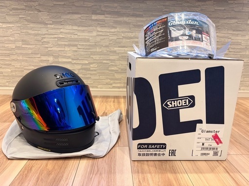 SHOEI Glamster ショウエイ　グラムスター　マットブラック　Mサイズ