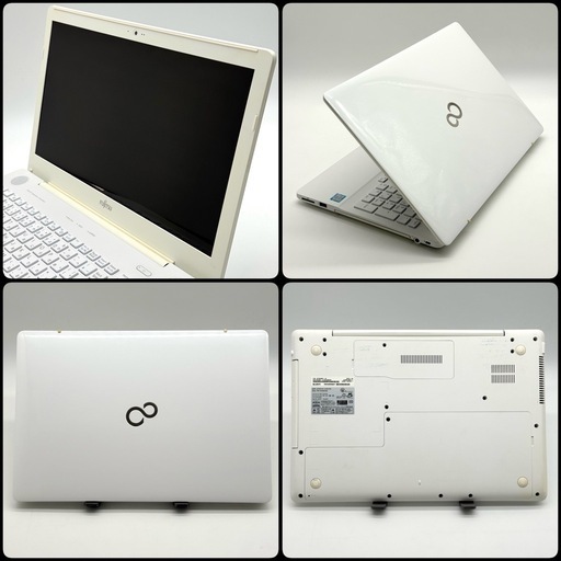 ⭐️Windows11⭐️Office2024⭐️美品 富士通 ノートパソコン Core i7 メモリ8GB SSD240 起動15秒 DVD HDMI Bluetooth USB3.0