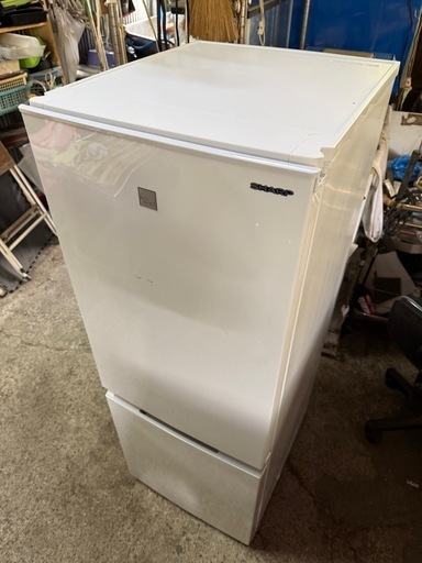 シャープ 179L 2ドアノンフロン冷蔵庫 keyword キーワードホワイト SJ18E8KW