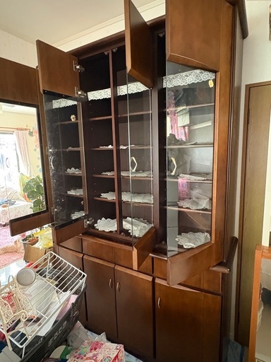中古★食器棚 楽天市場】【中古】棚 5段 幅900×奥行700×高さ1690 【送料別途見積