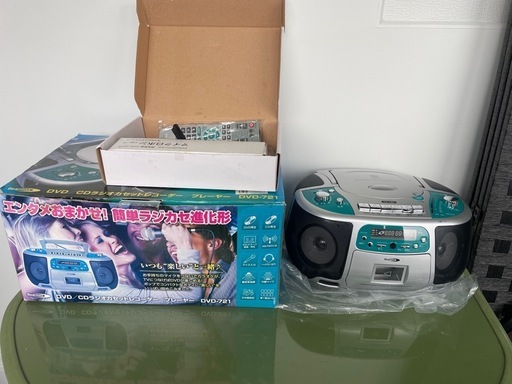美品 Bearmax DVD-721 DVD/CDラジカセ フルセット