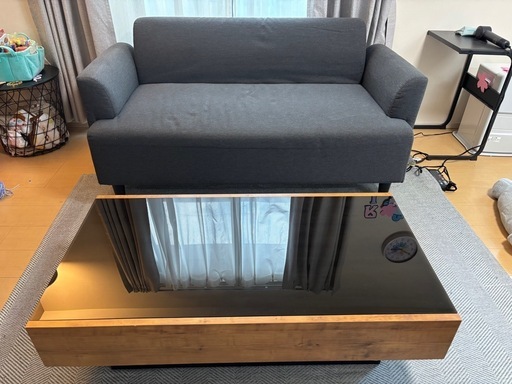 【お取引中】IKEA2人掛けソファ
