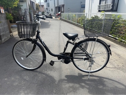 　Panasonic電動自転車　ビビ・YX　2025年購入　美品