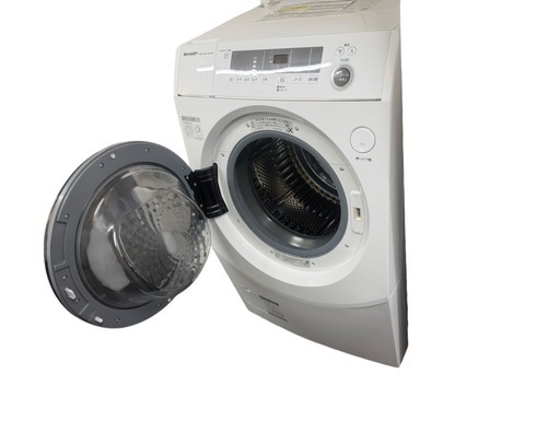 【⭐️全額返金保証⭐️】◻︎SHARP ドラム式電気洗濯乾燥機  ES-H10F-WL 2022年製