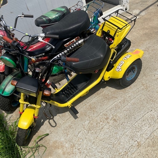 3台まとめて売り、ホンダロードフォックス　スズキバンバン50　ホンダシャリー