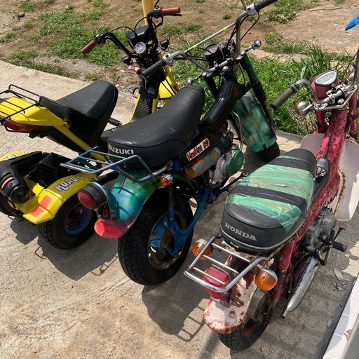 3台まとめて売り、ホンダロードフォックス　スズキバンバン50　ホンダシャリー 3台まとめて売り、ホンダロードフォックススズキバンバン50ホンダ
