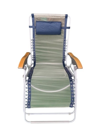 【美品】無重力リクライニングチェア（専用キャリーバッグ付）キャンプ・ベランダに！