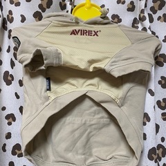 AVIREX   アヴィレックス　　　犬服　　　ベージュ　　　　パーカーの画像