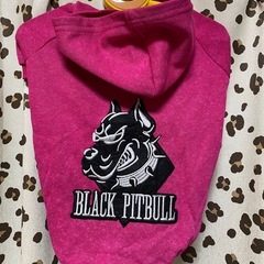 BLACK PITBULL  ブラックピットブル　　　パーカー　　ピンク　　2枚セットの画像