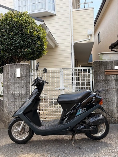 乗車して帰れます　ホンダ　スーパーディオ　長らく保管しておりましたとても古いスクーターです　AF27型式という物とおもわれます　