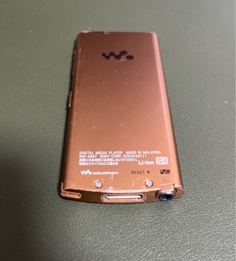 SONY WALKMAN NW-A847 64GB ウォークマデジタルメディアプレ-ヤ- 音出し及び動作確認済 ブラウン