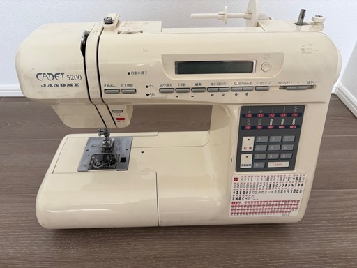 ジャノメミシン  CADET5200 ジャンク品　JANOME