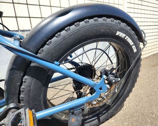 BRONX ファットバイク 20×4.0インチ 7速 ブルー系 青系 ブロンクス