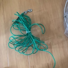 釣具のタモ網　（ロープで落とすタイプ）の画像