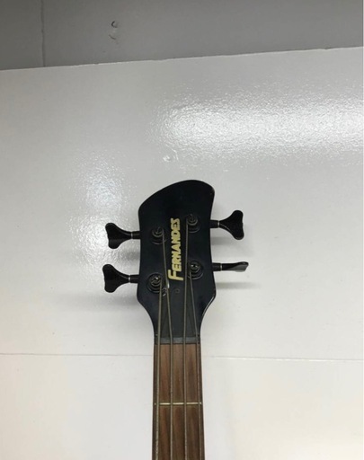 h-302△ q 岐阜発/ FERNANDES/ ベースギター/ エレキベースギター/ スタンド付き/ 音出し確認/ 弦楽器/ 現状品/ R8.3/24 △