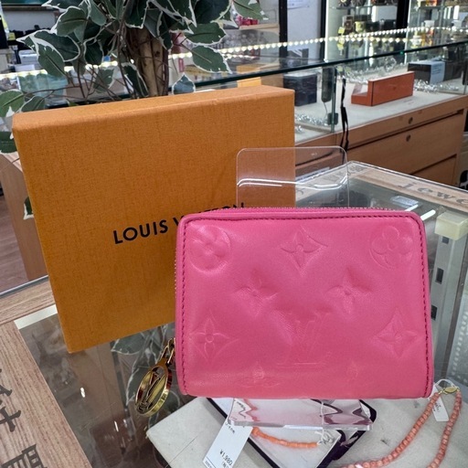 ☆ドリーム荒牧店☆LOUIS VUITTON ルイヴィトン モノグラム ラムスキン ポルトフォイユ ルークッサン ピンク