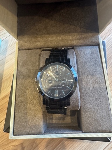 BURBERRY バーバリー BU1373 メンズ 腕時計 クオーツ 黒文字盤