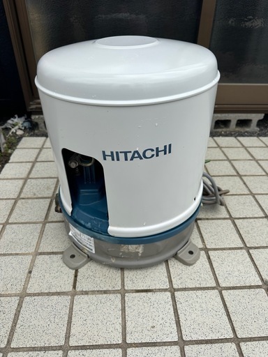浅井戸用自動ポンプ HITACHI WT-P125S 作動品