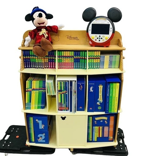 中古ワールドファミリー DWE ディズニー 英語 システム DVD版  2019年頃