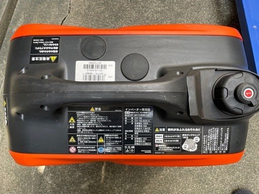 交渉中【中古・動作良好】KOSHIN インバーター発電機 GV-16i（1.6kVA）ガソリン式 静音型 アウトドア・防災・キャンプに最適