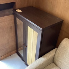 ミラー付き☆ 靴箱  下駄箱の画像
