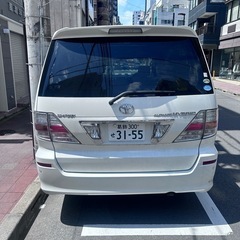 トヨタ アルファードハイブリッド 4wd 車検ありの画像