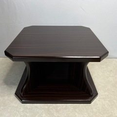 新品 法明燈用飾り台 黒檀調50号 盆提灯 提灯台 打敷付き 2個セットの画像