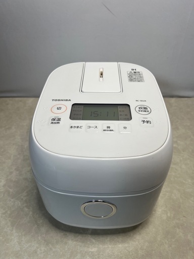 TOSHIBA RC-5E2X 炊飯器 IH加熱方式 3合炊き