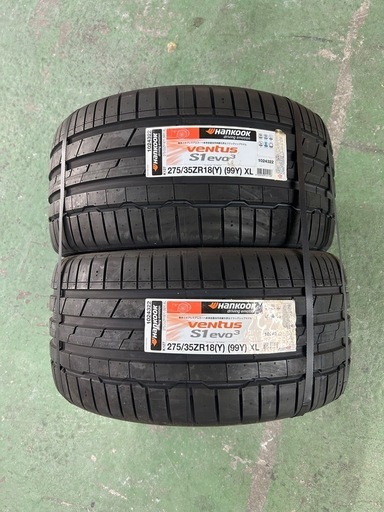 未使用 ハンコック ベンタス S1  Evo3 275/35/R18