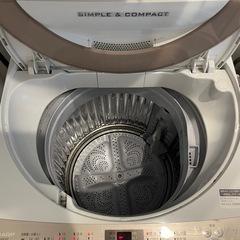 SHARP 全自動電気洗濯機の画像