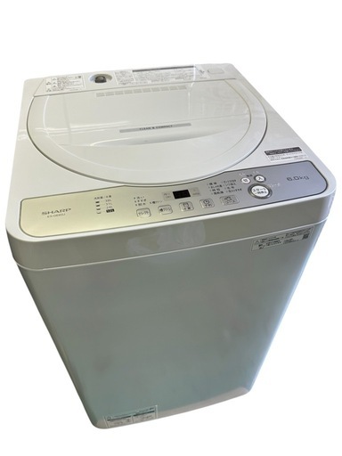 SHARP洗濯機2023年製 6.0kg