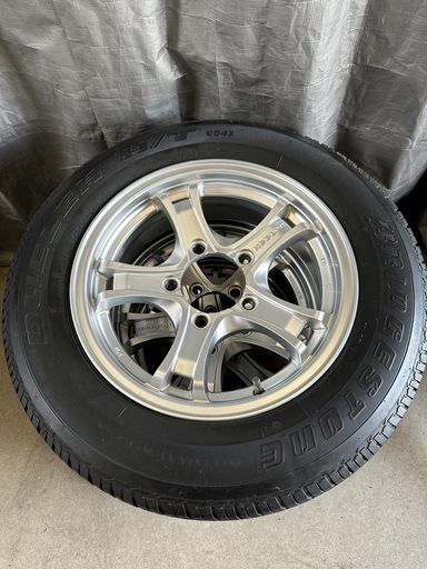 ジムニーJB23 アルミホイール　KEELER 16インチ5.5jインセット22 5穴175.80r16夏タイヤ付2.3山 ジムニーJB23 アルミホイールKEELER 16インチ5.5jインセット22 5穴