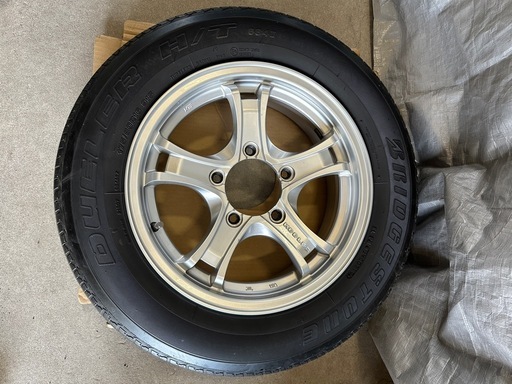 ジムニーJB23 アルミホイール　KEELER 16インチ5.5jインセット22 5穴175.80r16夏タイヤ付2.3山 ジムニーJB23 アルミホイールKEELER 16インチ5.5jインセット22 5穴