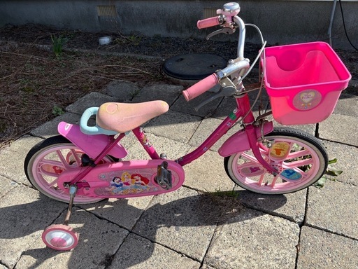 補助輪付き自転車 プリンセス (ちょこ) 篠路のその他の中古あげます