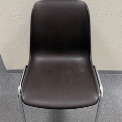 【bericoplast　HELENE】べリコプラスト　ヘレナチェア　2脚　スタッキングチェア　スチール脚　オフィスチェア　ミッドセンチュリーの画像