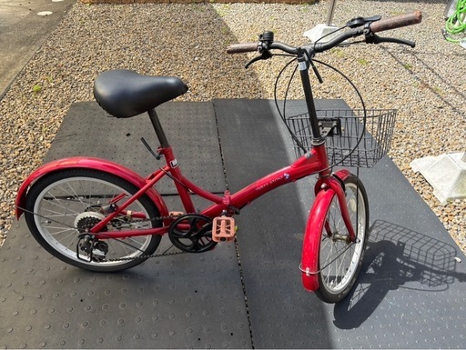 折りたたみ自転車 (rui1467) 静岡の折りたたみ自転車の中古あげます 折りたたみ自転車 (rui1467) 静岡の折りたたみ自転車の中古あげます