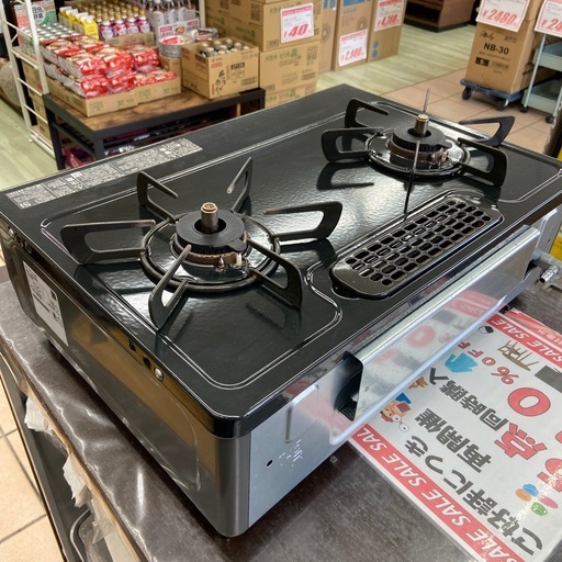 リンナイ LPガス用ガスコンロ【リサイクルフカツ岡崎倉庫店】260420YS-21