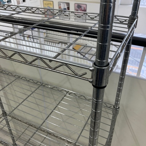 スチールユニットシェルフ　無印良品　5段【トレファク堺福田店】