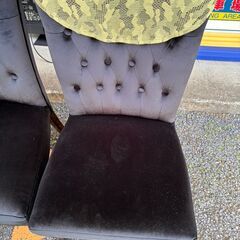 ★中古品 高級 昭和レトロ風 ラウンジチェアー 4客セット♪♪の画像