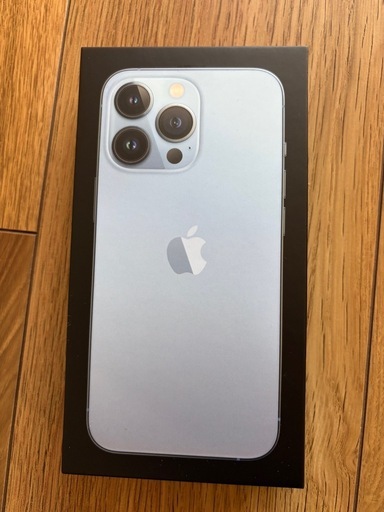 iPhone13 pro SIMフリー　 シエラブルー 256GBバッテリー交換済み100%